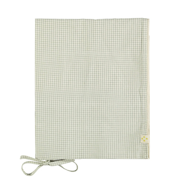 Green Check Duvet Cover