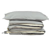 Light Blue + Coco Check Duvet Cover