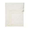 Organic Cotton Percale Lace Ivory Duvet Cover