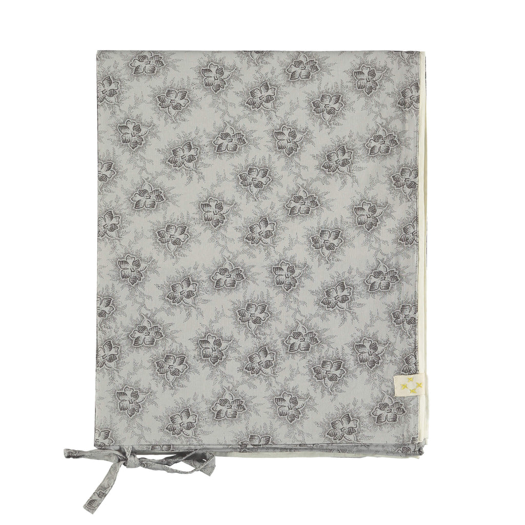 Spot Floral Chocolate Duvet Cover