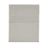 Pin Tuck Embroidered Duvet Cover - Feather Grey