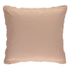 Pin Tuck Embroidered Edge Pillowcase - Clay Pink