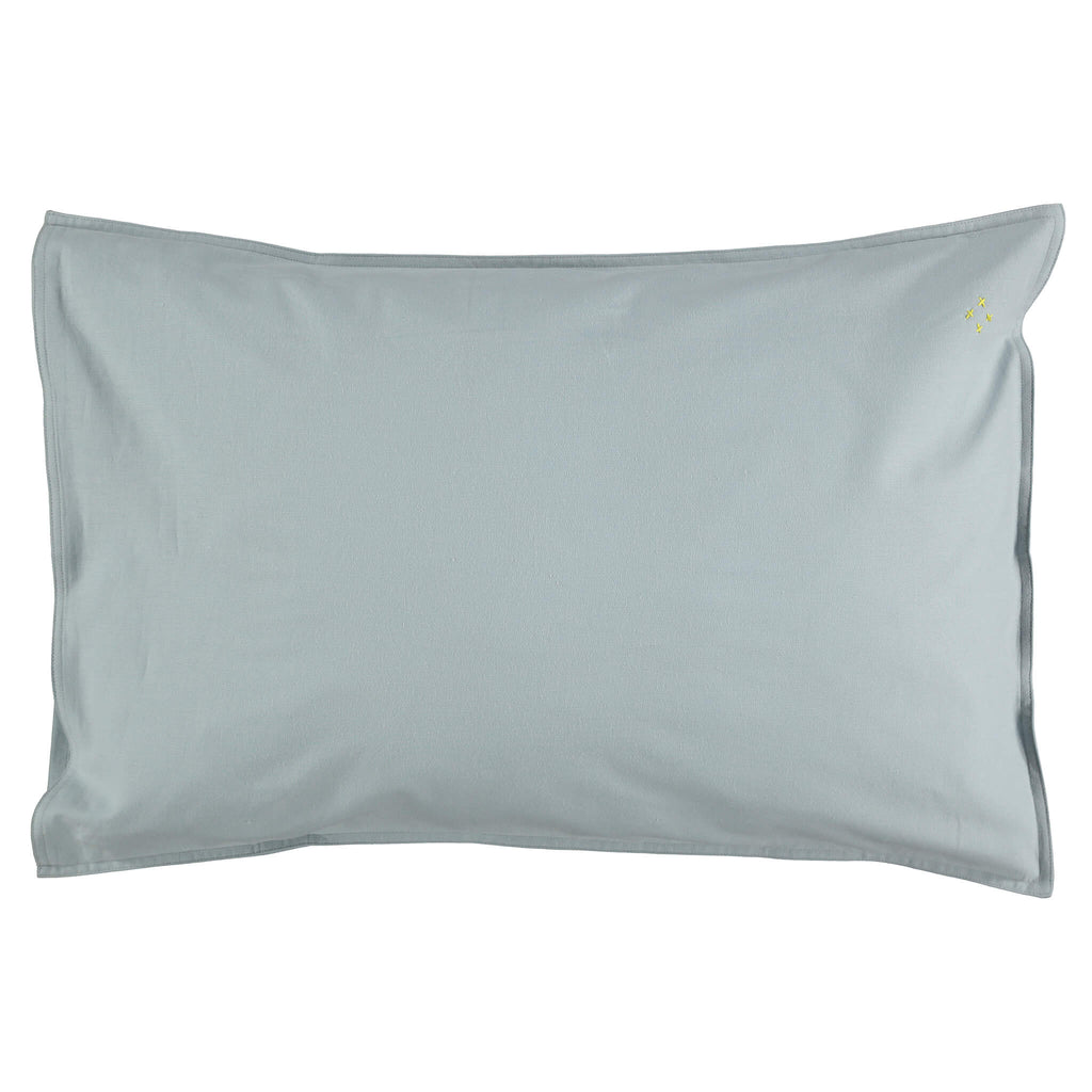 Organic Pillowcase - Cloud Blue