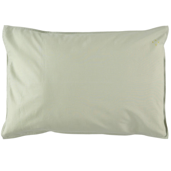 Organic Cotton Pillowcase - Mint