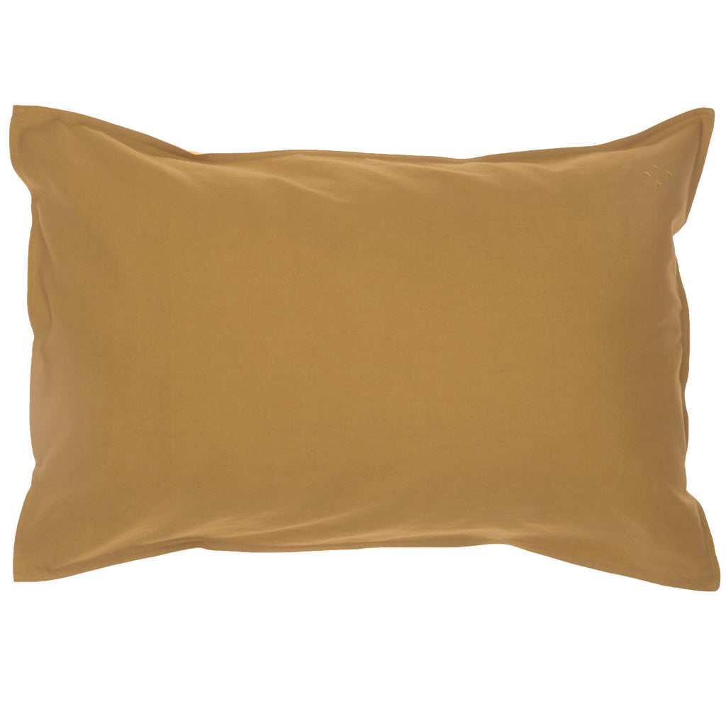Organic Pillowcase - Ochre