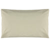 Organic Cotton Percale Celery Lace Edge Pillowcase