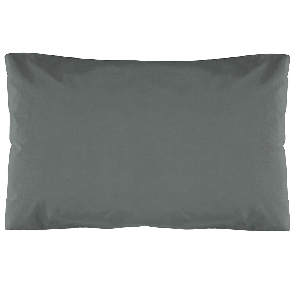 Organic Cotton Percale Petrol Pillowcase