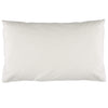 Organic Cotton Percale Ivory Lace Edge Pillowcase
