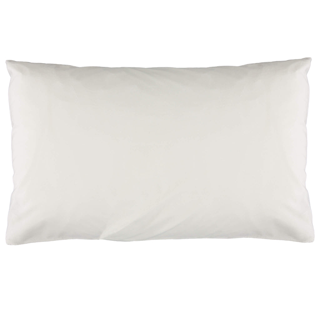 Organic Cotton Percale Ivory Pillowcase