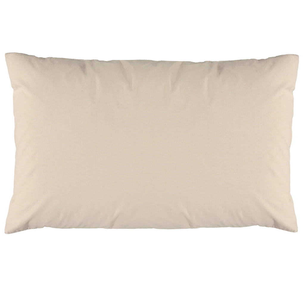Organic Cotton Percale Stone Pillowcase
