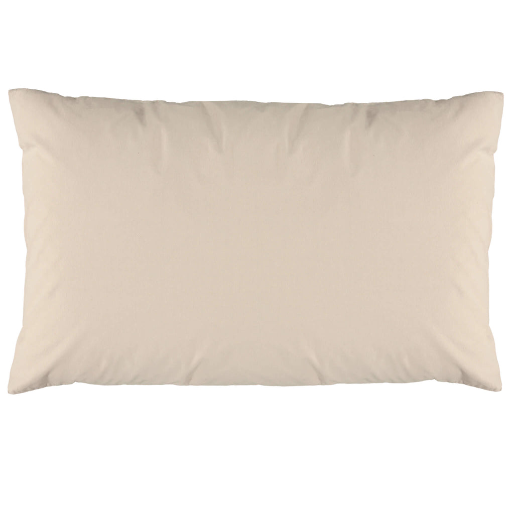 Organic Cotton Percale Stone Pillowcase
