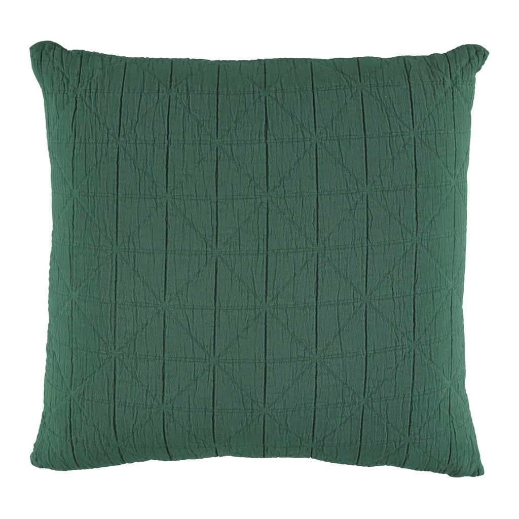 Diamond Soft cotton Pillow cover - Green available in 4 sizes