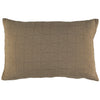 Diamond Soft cotton Pillow cover - Khaki available in 3 sizes