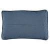 Square Quilted Gauze Cushion Cover - Royal Navy