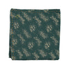 Single Layer Swaddle Blanket - Celia Forest Green / Stone