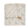 Single Layer Swaddle Blanket - Minako Cornflower/ Stone