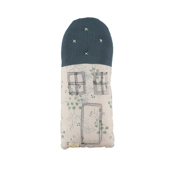 Petit House cushion - Minako Cornflower