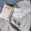 Diamond Soft Organic Organic Cotton Blanket - Light Grey