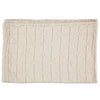 Diamond Soft Organic Cotton Blanket - Natural