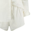 Cotton Voile Shirt in Chalk