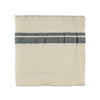 Ecru Stripe Soft Waffle Cotton Towels