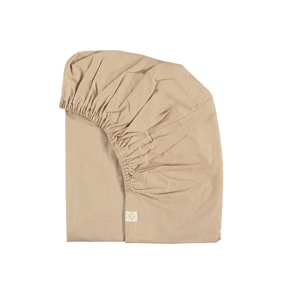 Organic Cotton Fitted Sheet - Jute