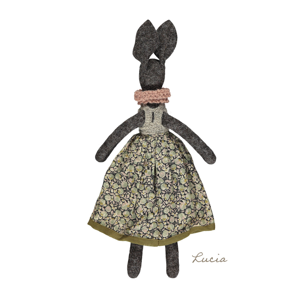Lucia Natural Wool Character Bunny  - MiMs Heritage x Camomile