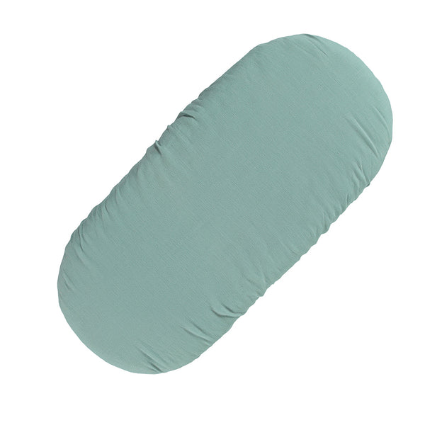 light teal moses mattress cover by camomile london