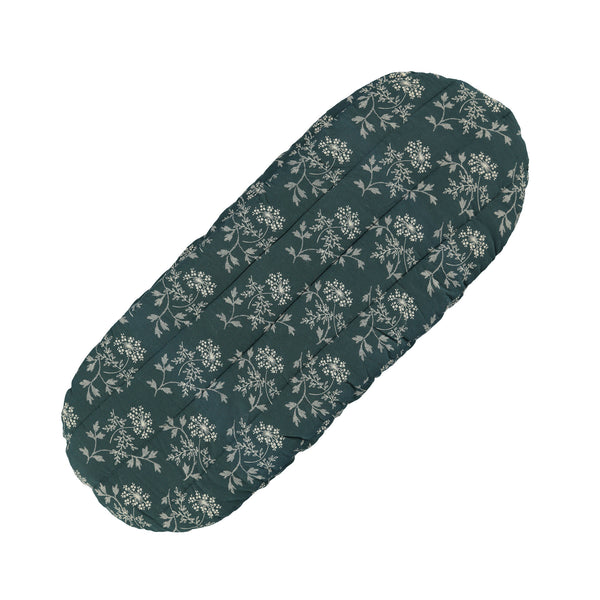 Moses Mattress Quilted Cover - Hanako Thunder Blue
