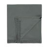 Organic Cotton Percale Lace Petrol Top Flat Sheet