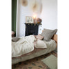 Organic Cotton Percale Lace Celery Duvet Cover
