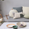 Wool Cushion Cover - Smokey Blue