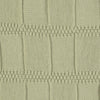 Merino Wool Knitted Small Throw - Celery