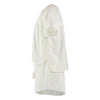 Hand Embroidered Voile Top in Chalk