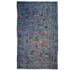 Large Deep Blue Fade Morocco Atlas Mountain Tribal rug - W139cm x L220cm