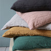 Diamond Soft cotton Pillow cover - charcoal available in 4 sizes