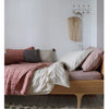 Organic Cotton Fitted Sheet - Light Mink