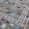 Grey Vintage Morocco Atlas Mountain Tribal rug - W92cm x L126cm