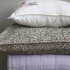 Square Quilted Gauze Blanket - Lilac