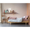 Fitted Sheet - Mini Check Coral
