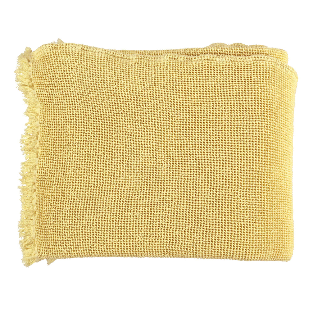 Sherbet Cotton Waffle Throw