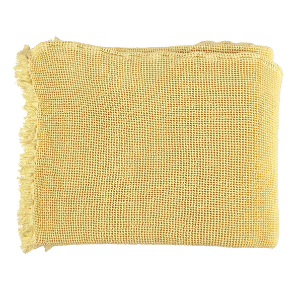 Sherbet Cotton Waffle Throw