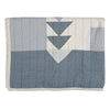 Hand Quilted Geo Patchwork Quilt